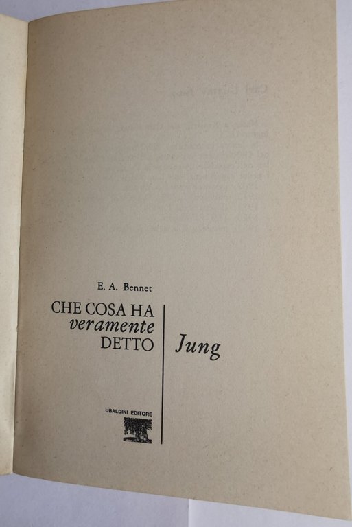 Che cosa ha veramente detto Jung