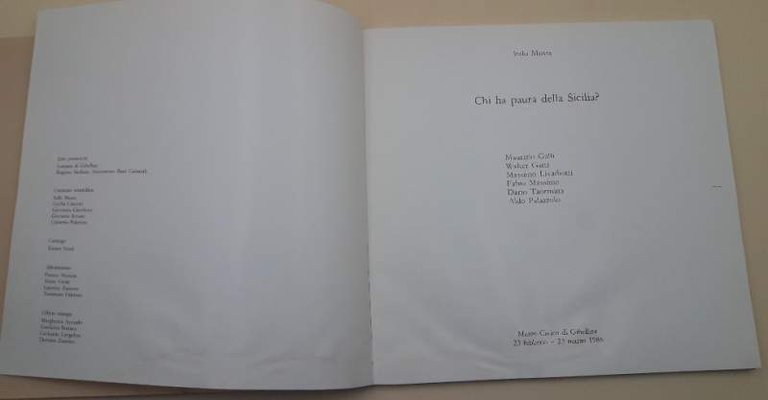 CHI HA PAURA DELLA SICILIA?(1986)