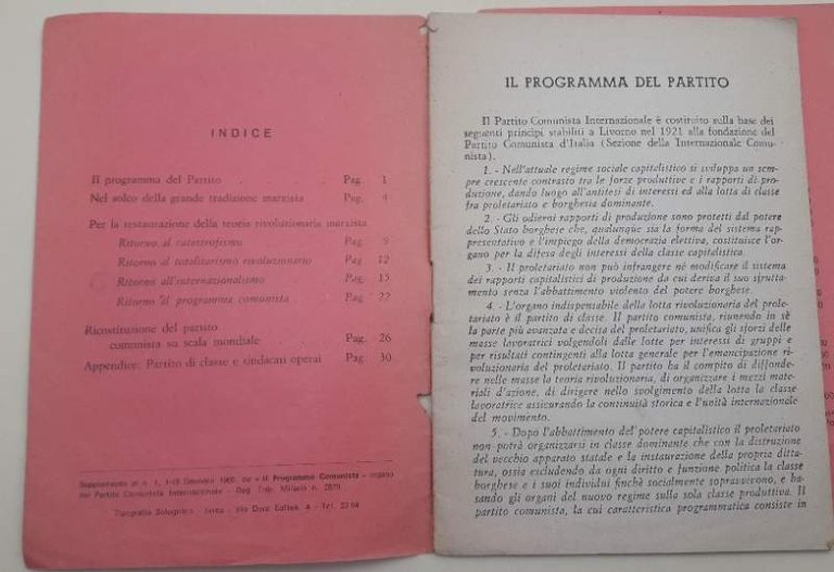 CHI SIAMO E COSA VOGLIAMO(1969)