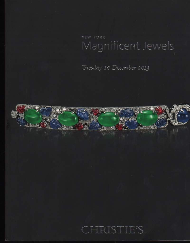 CHRISTIE'S MAGNIFICENT JEWELS NEW YORK 10 DECEMBER 2013