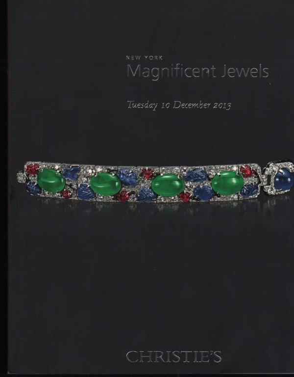 CHRISTIE'S MAGNIFICENT JEWELS NEW YORK 10 DECEMBER 2013