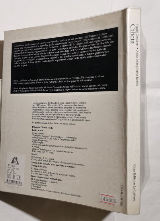 Cilicia - Dall'eta' di Kizzuwatna alla conquista macedone