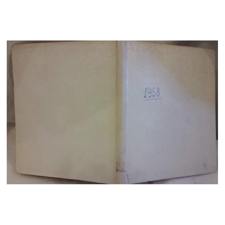 CIRCOLO DELLA CACCIA ROMA-ELENCO DEI SOCI E STATUTO 1958(1958(