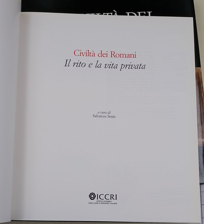 Civilta' dei romani-4 voll.