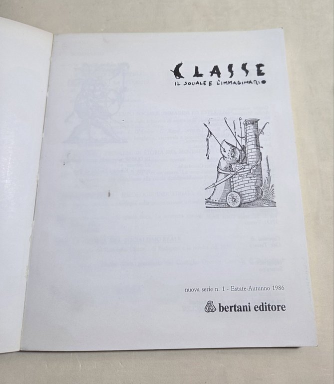 Classe: il sociale e l'immaginario