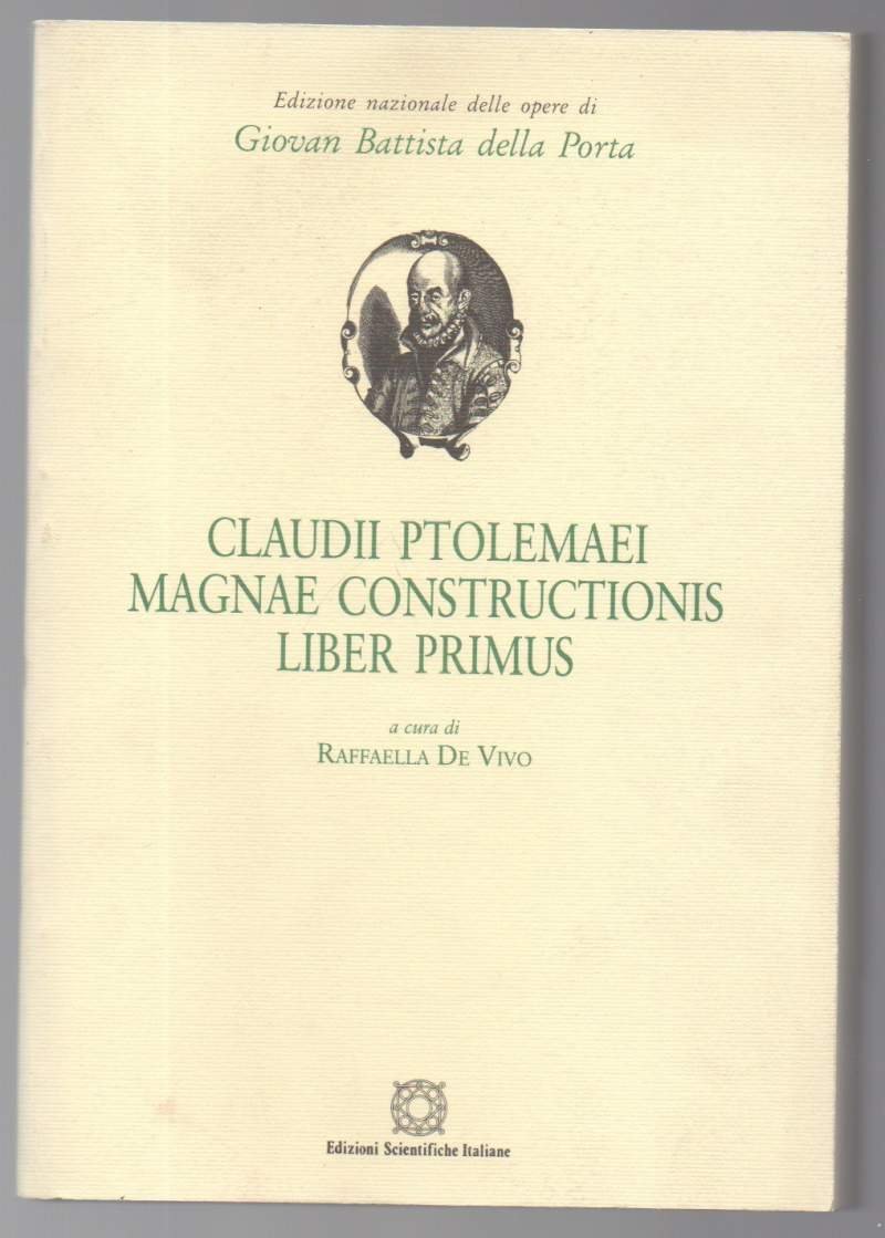 CLAUDII PTOLEMAEI MAGNAE CONSTRUCTIONIS LIBER PRIMUS (2000)