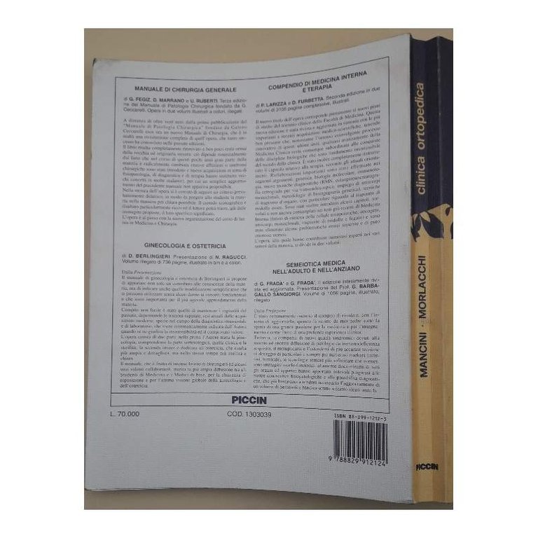 CLINICA ORTOPEDICA-MANUALE ATLANTE(1995)
