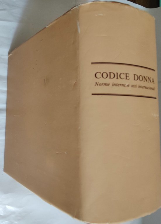 Codice Donna - Norme interne e atti internazionali