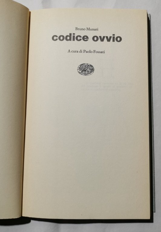Codice Ovvio | Immagine Gallery 2