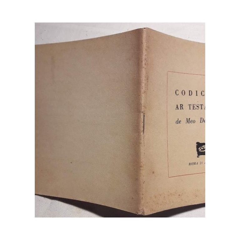 CODICILLO AR TESTAMENTO DE MEO DEL CACCHIO(1951)