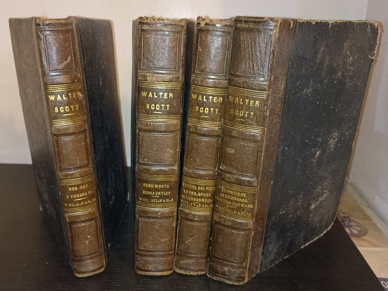 Collezione completa dei romanzi storici di Walter Scott - 4 …