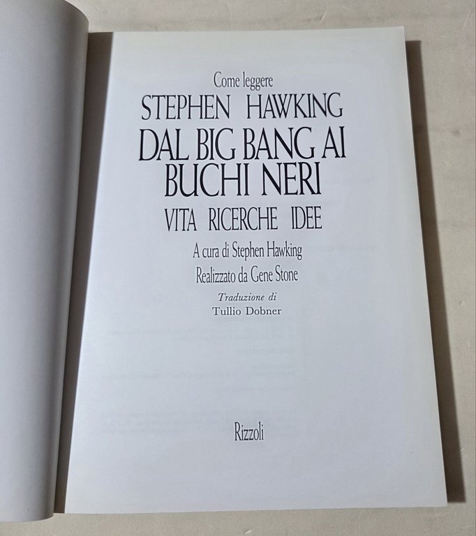 Come leggere Stephen Hawking. Dal big bang ai buchi neri. … | Immagine Gallery 2