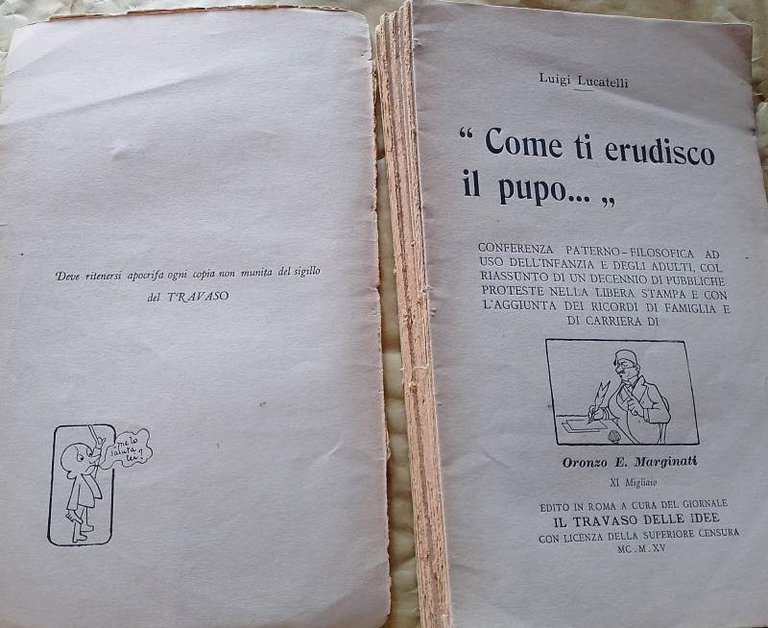 COME TI ERUDISCO IL PUPO(1915)