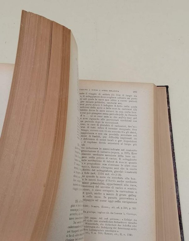 COMMENTARIO AL CODICE DI COMMERCIO-VOL. VI- DEL COMMERCIO MARITTIMO E …