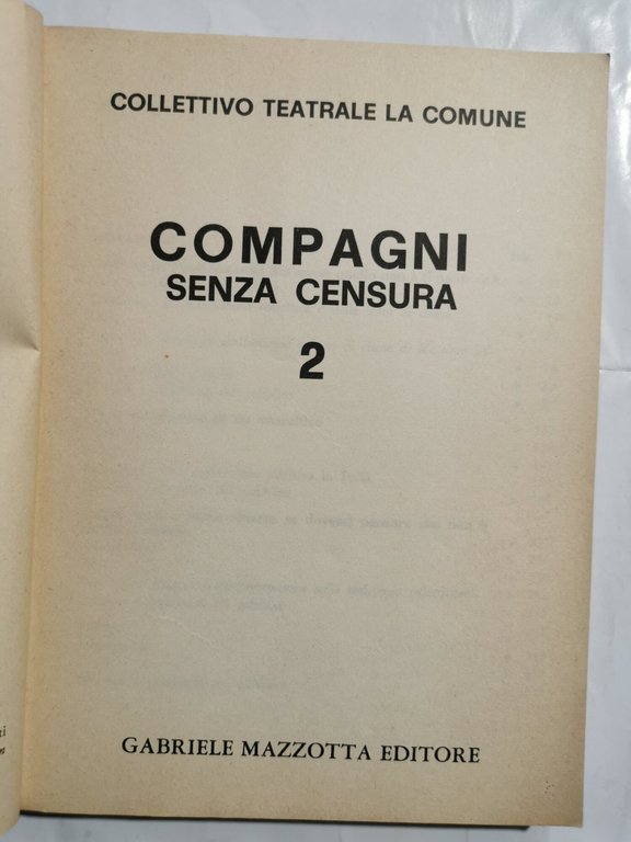 Compagni senza censura 2