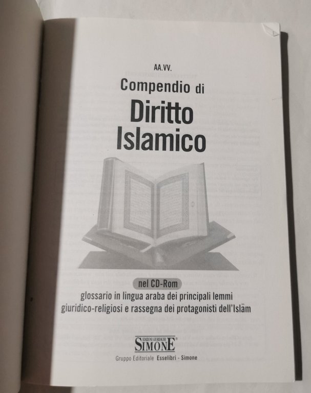 Compendio di diritto islamico. Con CD-ROM