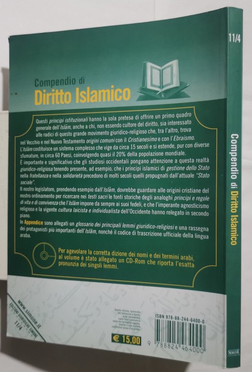 Compendio di diritto islamico. Con CD-ROM