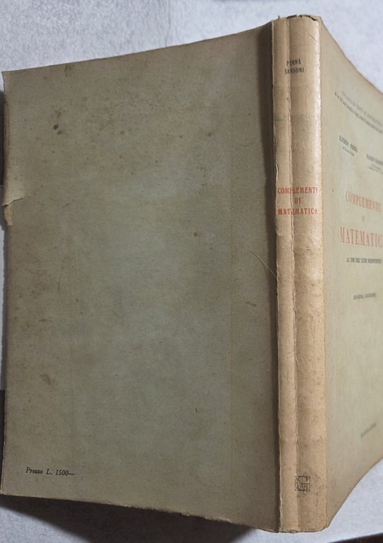 Complementi di Matematica ad uso dei Licei Scientifici | Immagine Gallery 3