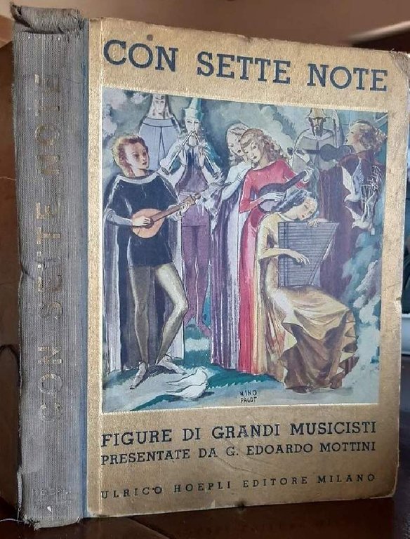 CON SETTE NOTE-FIGURE DI GRANDI MUSICISTI PRESENTATE AI GIOVANI(1935)
