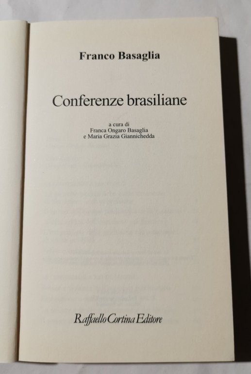 Conferenze brasiliane