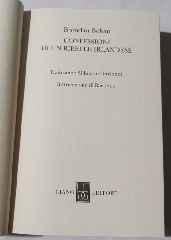 Confessioni di un ribelle irlandese