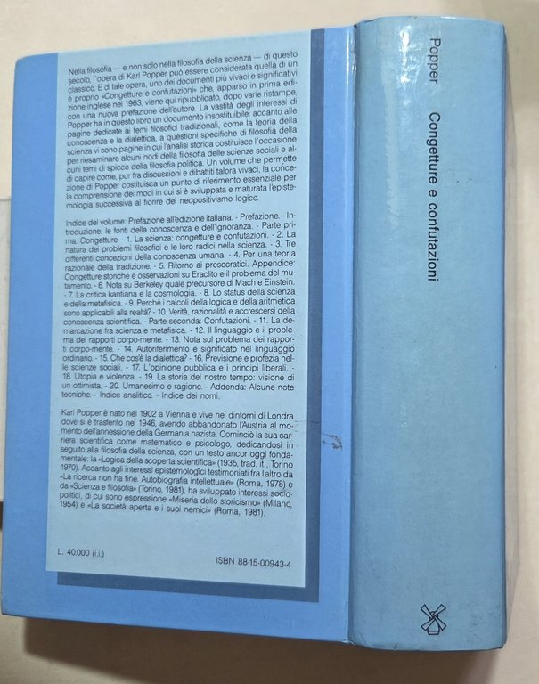 Congetture e confutazioni. Lo sviluppo della conoscenza scientifica