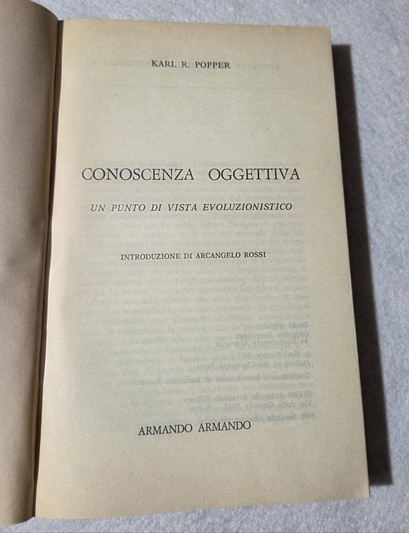 Conoscenza oggettiva - Un punto di vista evoluzionistico | Immagine Gallery 2
