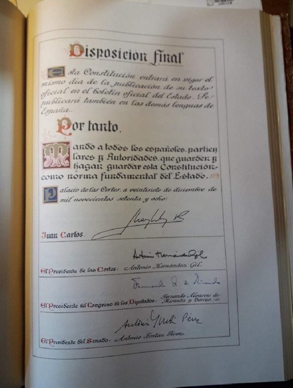 CONSTITUCION ESPANOLA(1980)