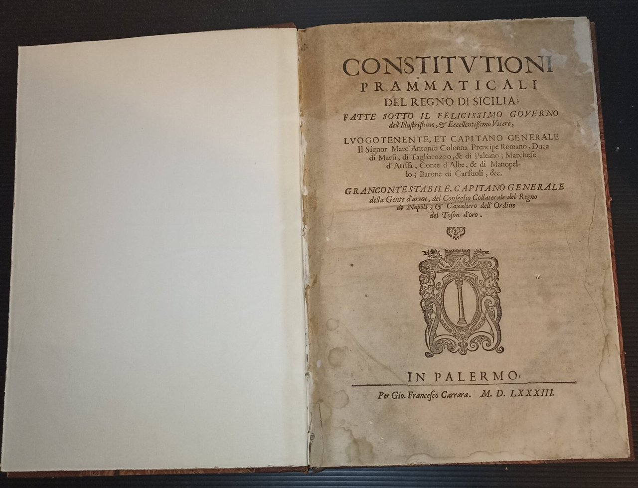 Constitutioni prammaticali del Regno di Sicilia; fatte sotto il felicissimo …