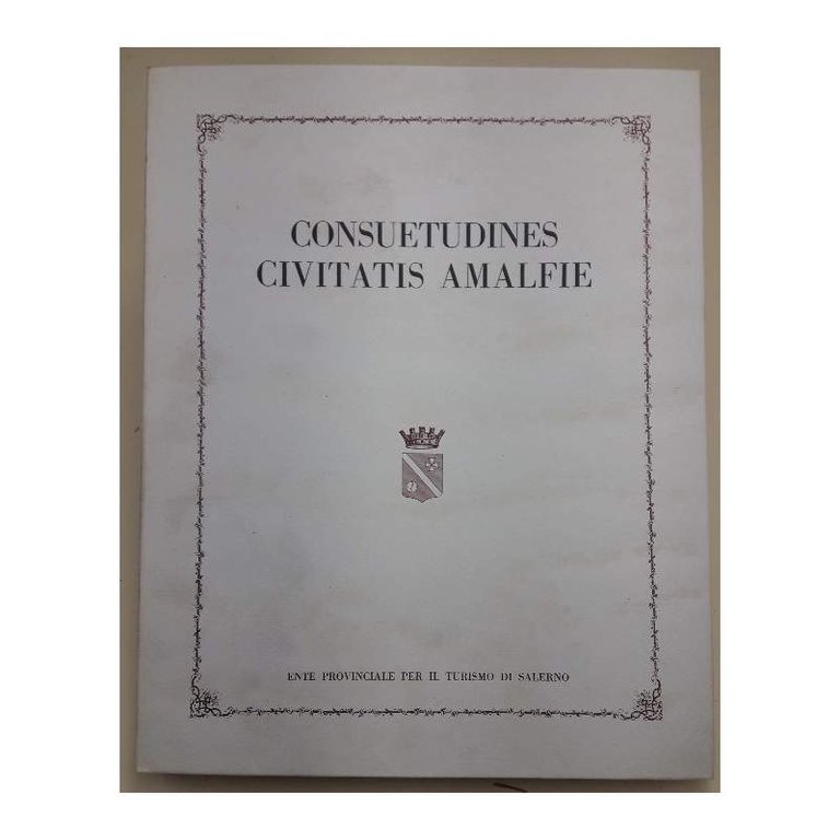 CONSUETUDINES CIVITATIS AMALFIE(1979)