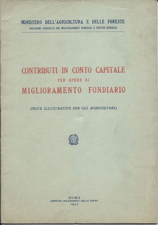 CONTRIBUTI IN CONTO CAPITALE PER OPERE DI MIGLIORAMENTO FONDIARIO - … | Immagine Gallery 2