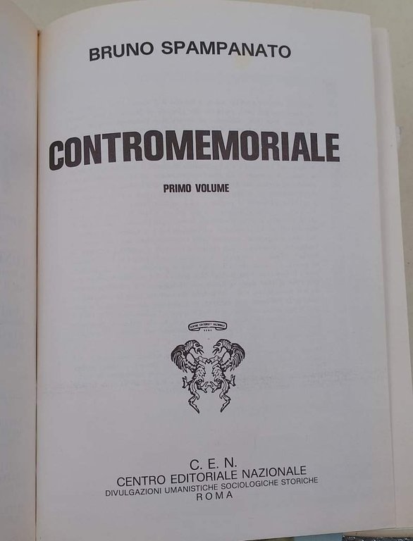 CONTROMEMORIALE-6 VOLL.(1974)