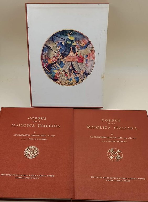 CORPUS DELLA MAIOLICA ITALIANA -2 VOLL.(1988)