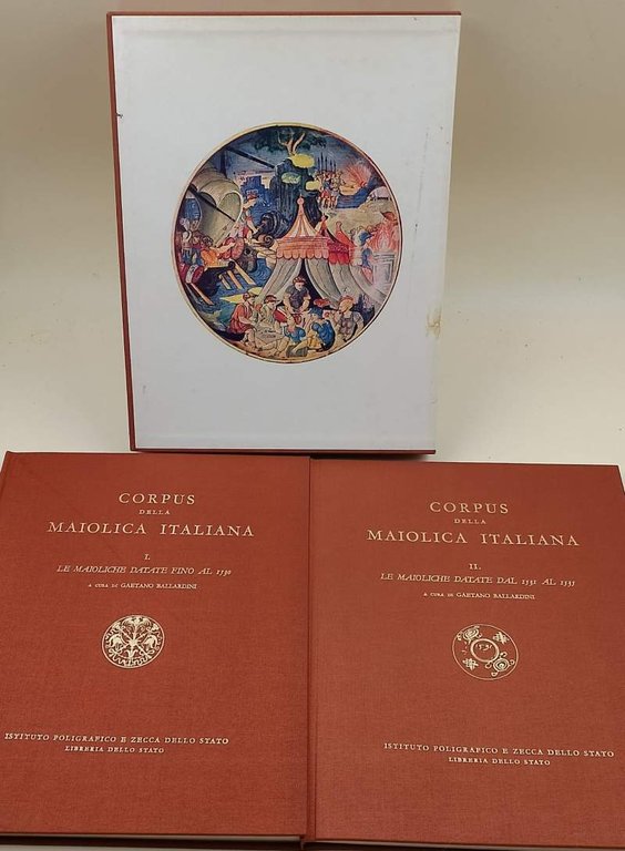 CORPUS DELLA MAIOLICA ITALIANA -2 VOLL.(1988)