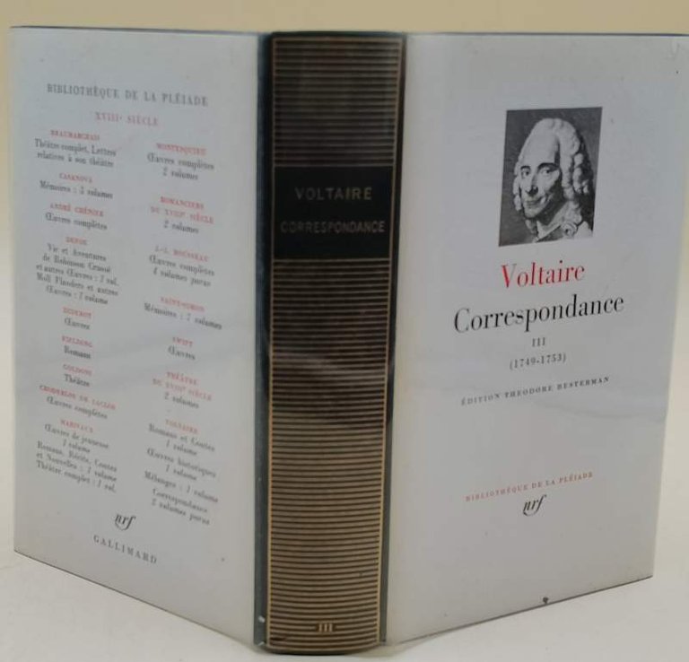 CORRESPONDANCE III 1749 - 1753 (1975)