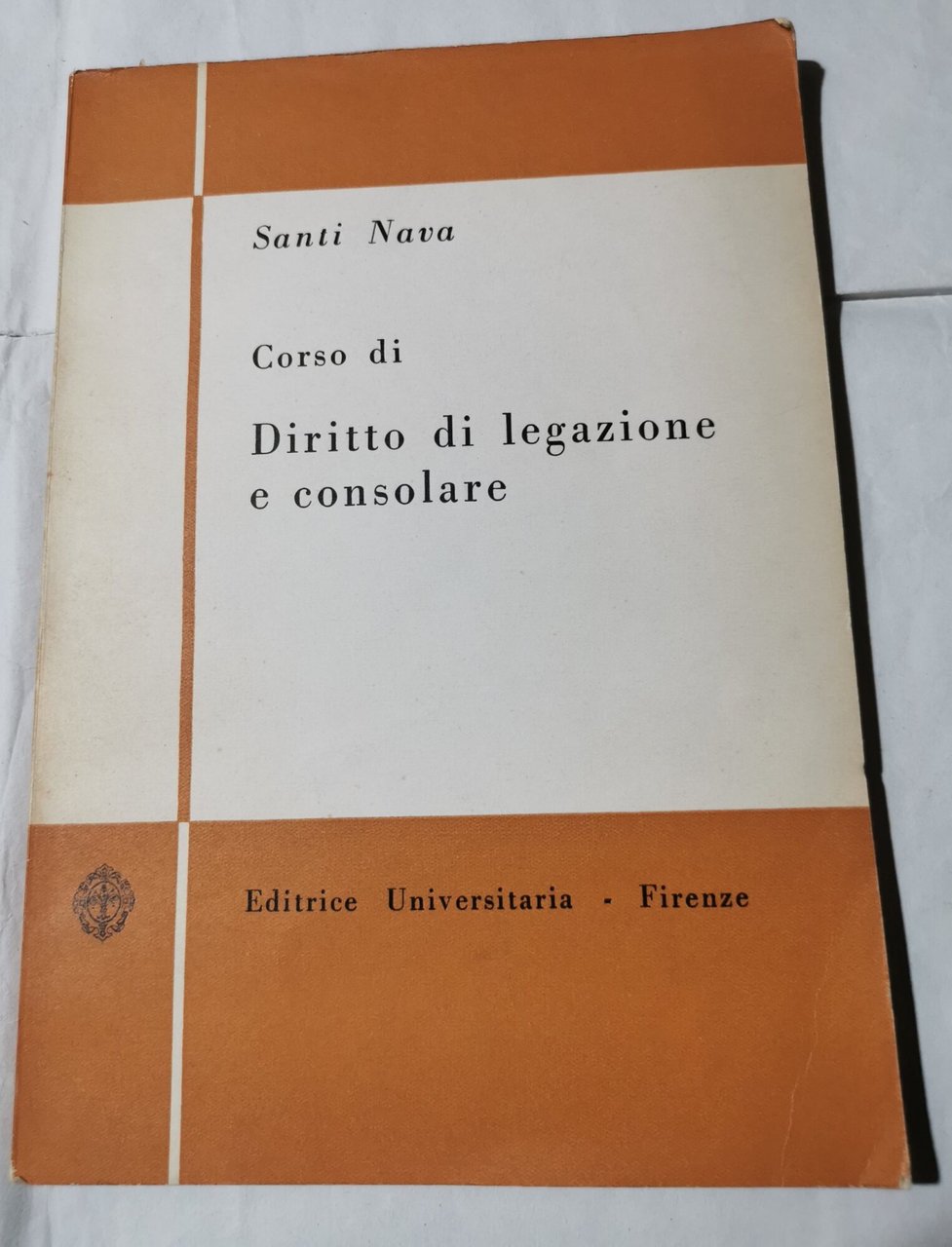 Corso di Diritto di legazione e consolare
