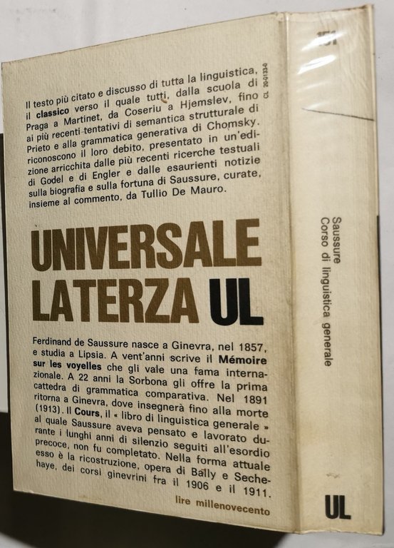 Corso di linguistica generale