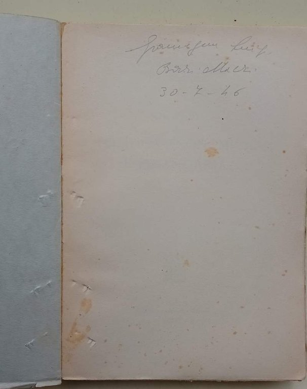 CORSO DI POLITICA ECONOMICA E FINANZIARIA( 1942)