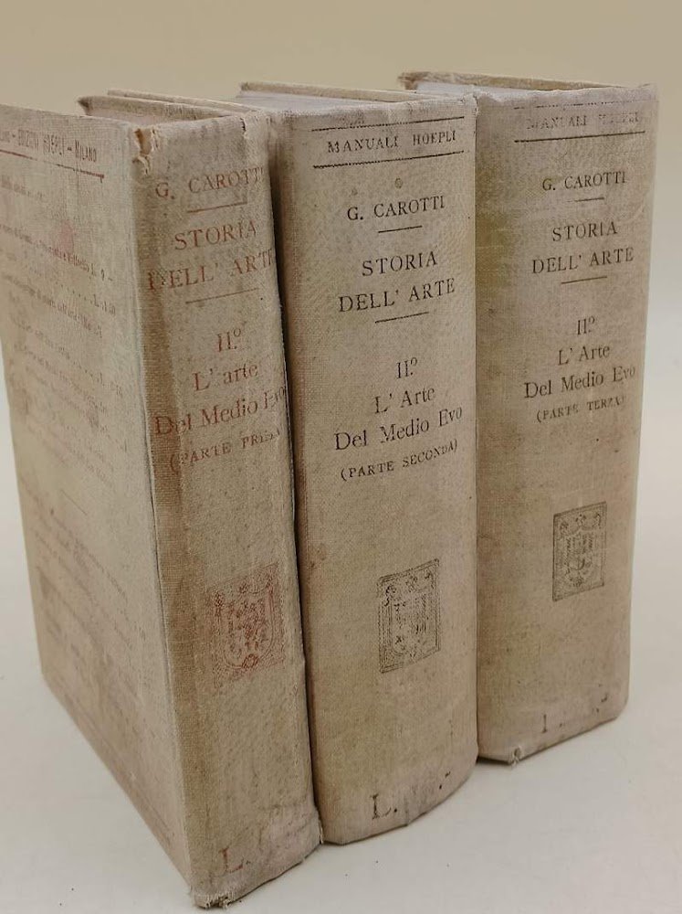 CORSO ELEMENTARE DI STORIA DELL'ARTE-VOLUME II- L'ARTE DEL MEDIO EVOPARTI …