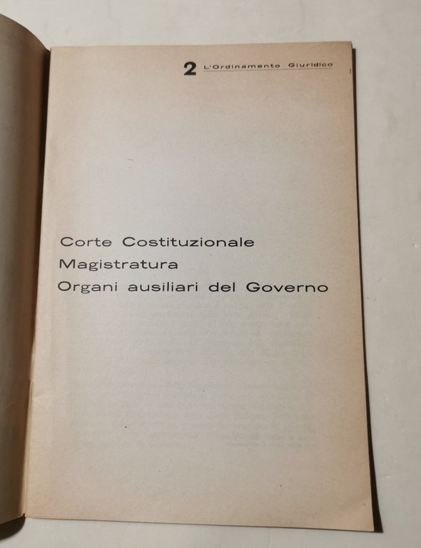 Corte Costituzionale - Magistratura - Organi ausiliari del Governo / … | Immagine Gallery 2