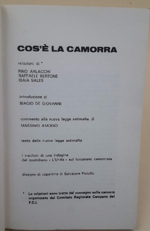 COS'E' LA CAMORRA(1983)