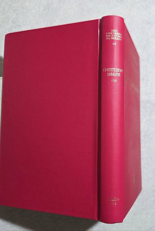 Costituzioni sabaude 1723 | Immagine Gallery 3