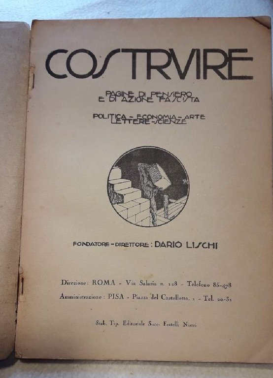 COSTRUIRE -ANNO VIII-N. 5 -MAGGIO 1931