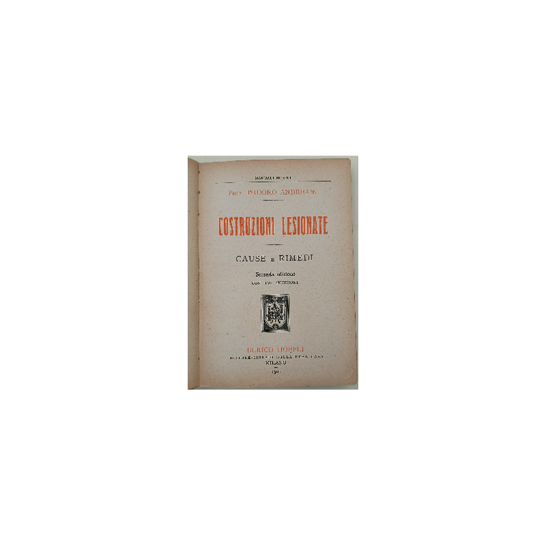 COSTRUZIONI LESIONATE (1921)