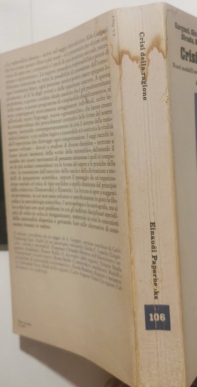 Crisi della ragione - nuovi modelli nel rapporto tra sapere …