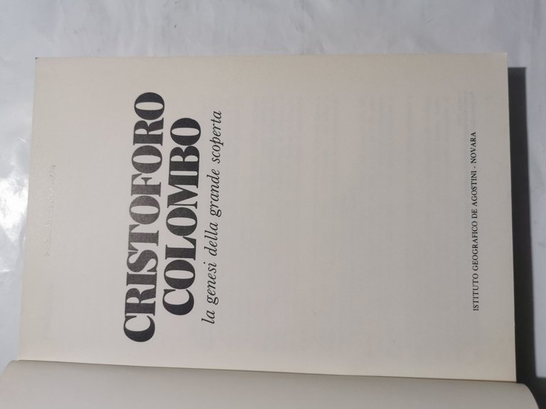 Cristoforo Colombo la genesi della grande scoperta