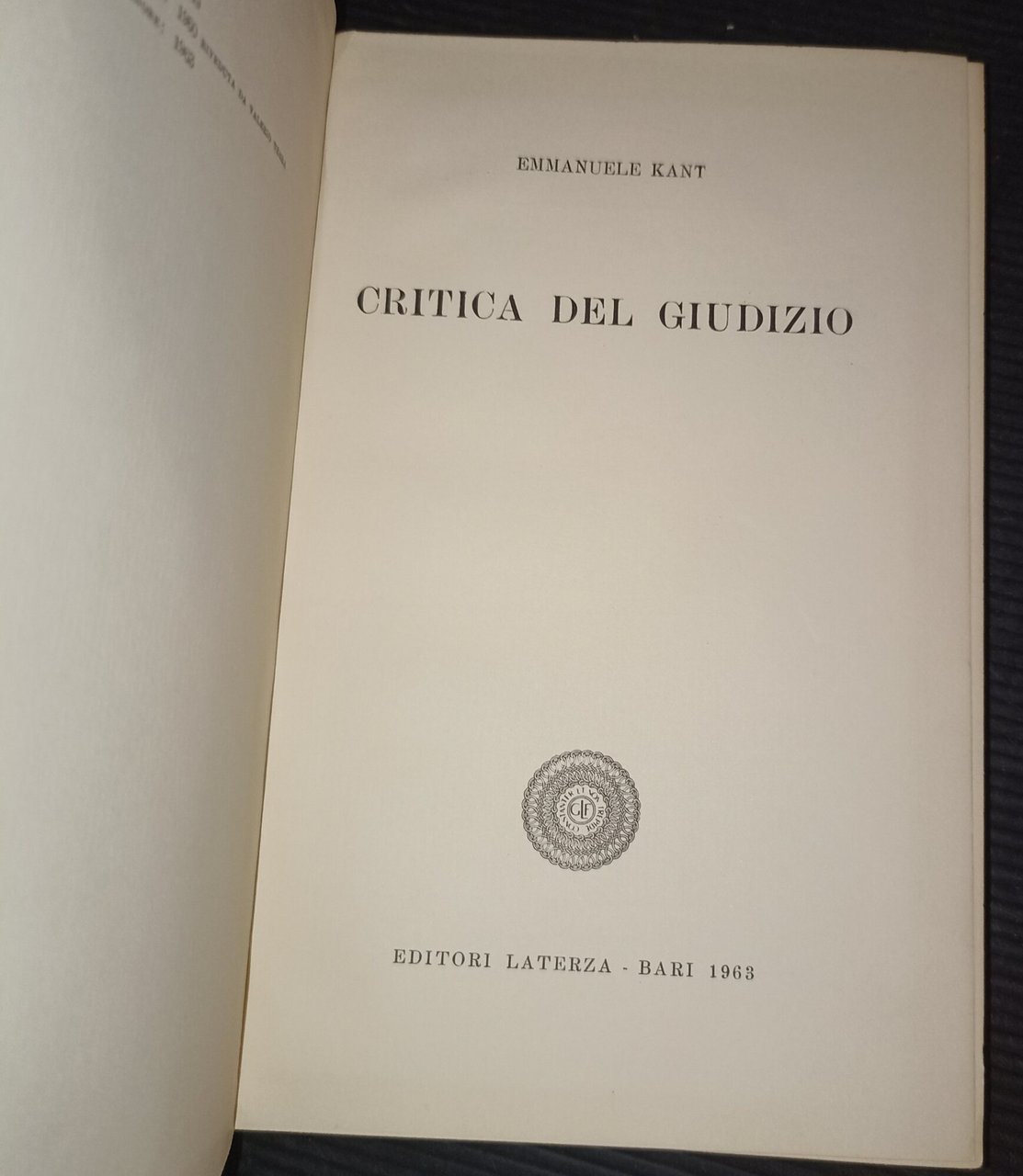 Critica del giudizio