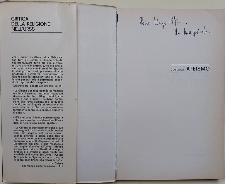 Critica della religione nell'URSS