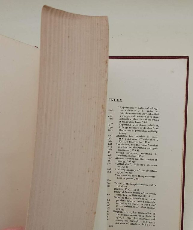 CRITICAL REALISM- STUDIES IN THE PHILOSOPHY OF MIND AND NATURE(1938)