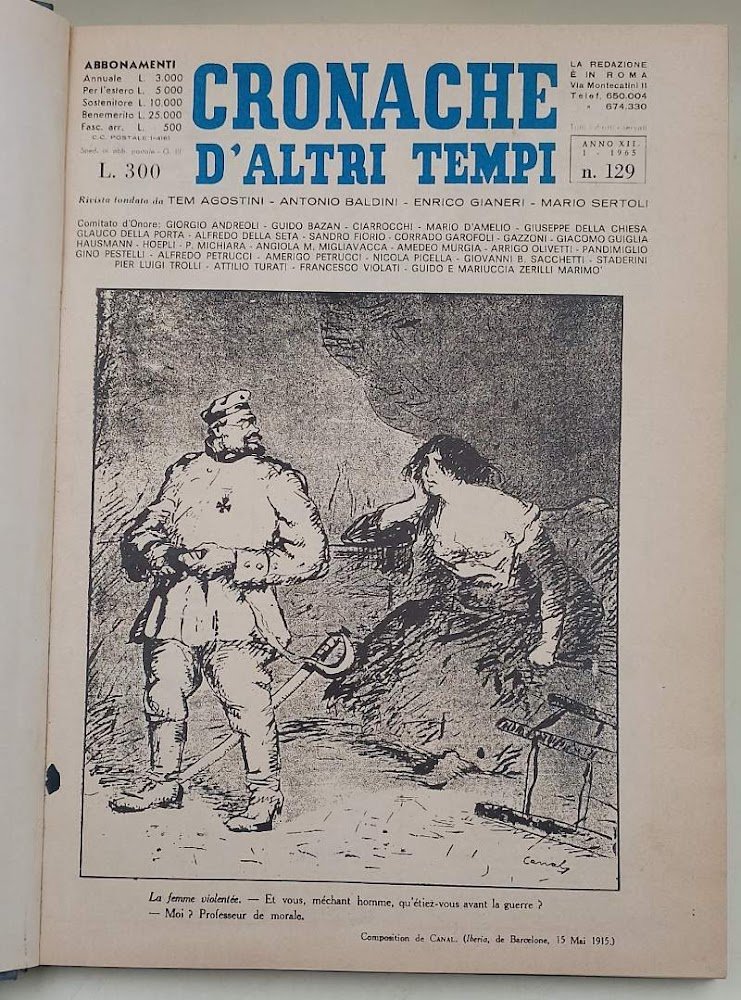 CRONACHE D'ALTRI TEMPI ANNO XII- I 1965 N. 129/ 140 …